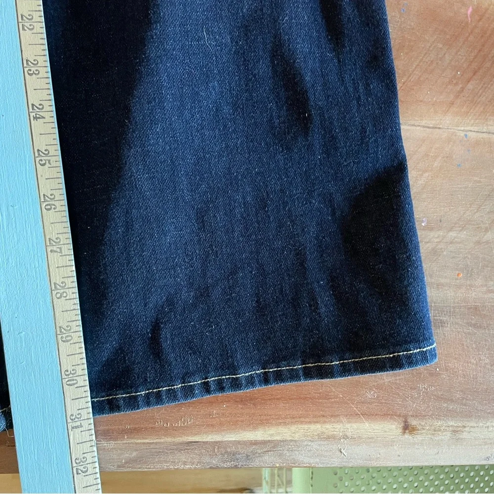 Judy Blue Dark Blue Retro Wide-Leg Jeans